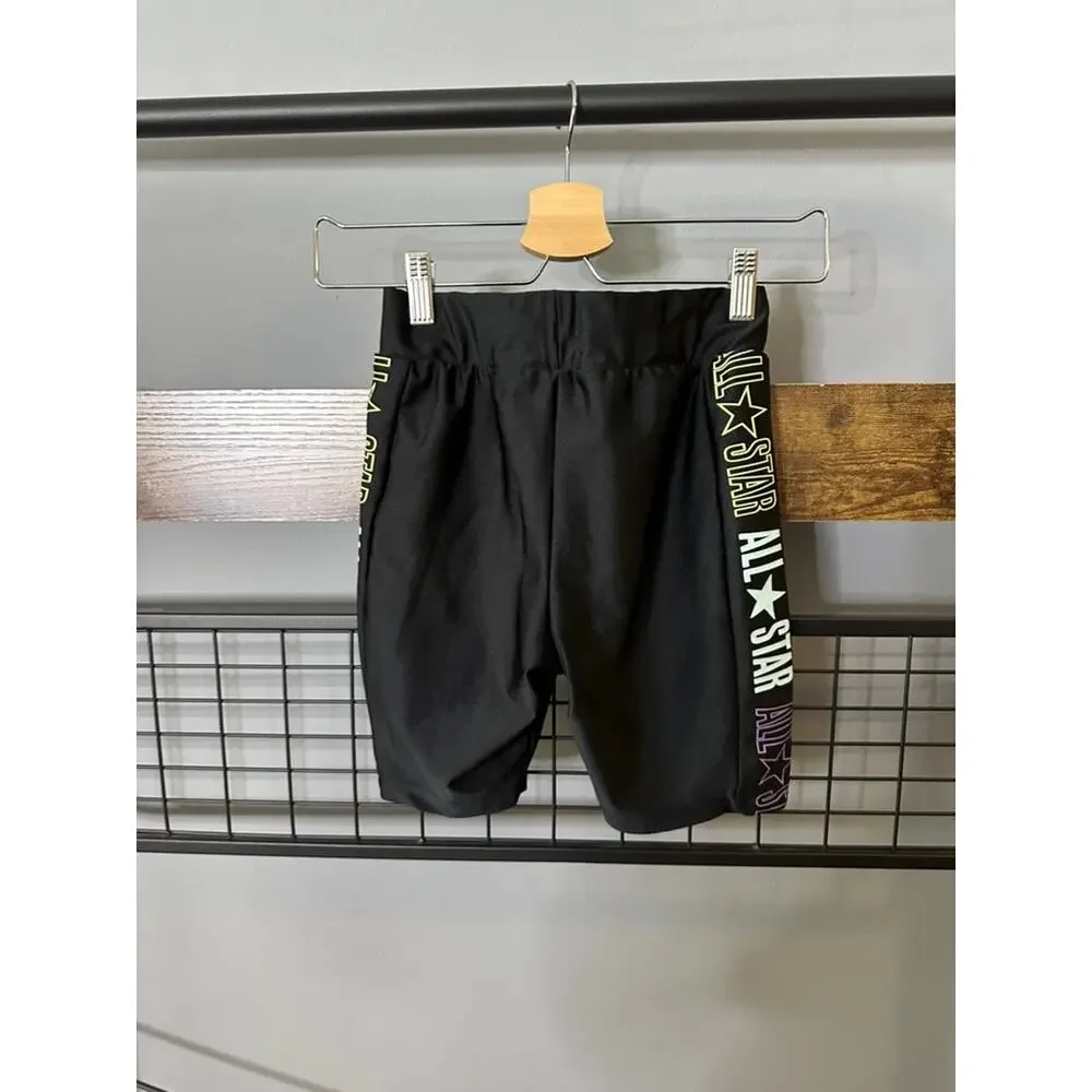 Converse Girls Black Active Shorts | Size Large